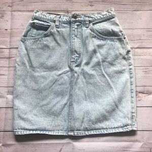 Vintage Cohn Cico 90’s Light Wash Denim Skirt